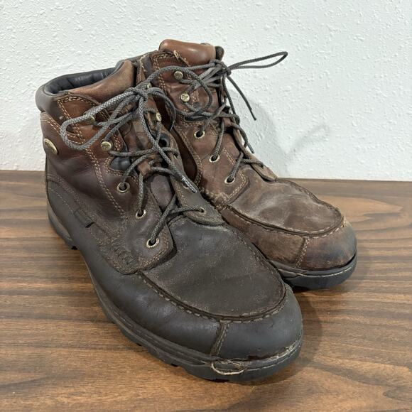 Red Wing Irish Setter Men’s 13 D 3875 Soft Paw Waterproof Hunt Moc Chukka Boots